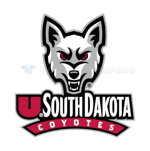 South Dakota Coyotes Iron-on Stickers (Heat Transfers)NO.6209